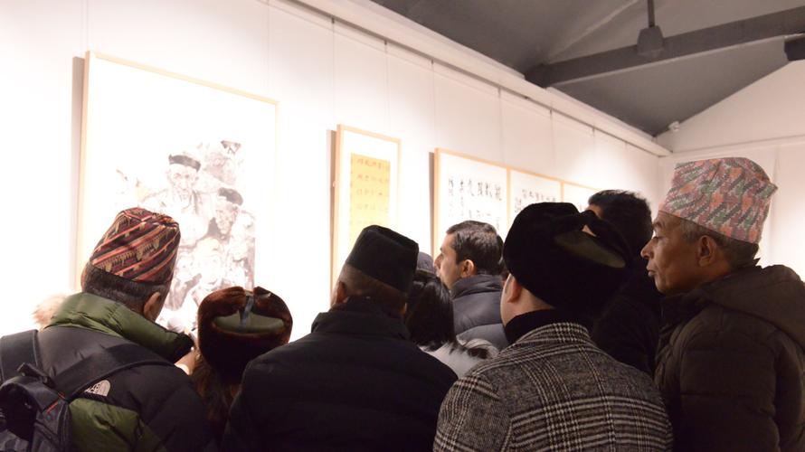 "中尼文化交流活动"在慧和天语艺术空间隆重举行